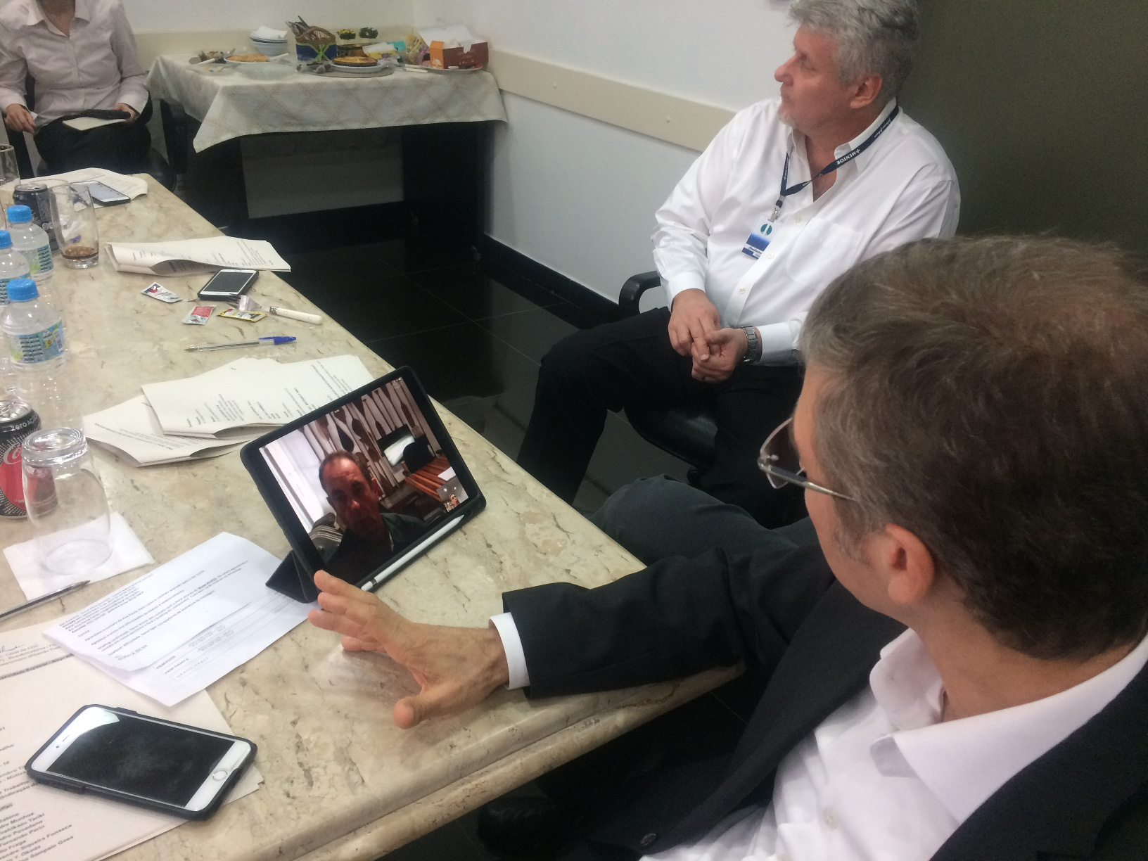 Skype com o escritor e palestrante Amyr Klink sobre a participação dele na JP 2018