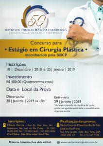 Concurso para Estági oem Cirurgia Plástica