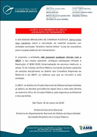 Alerta SBCP Diretorio HG