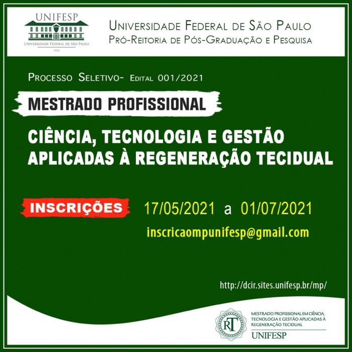processo seletivo unifesp 2021
