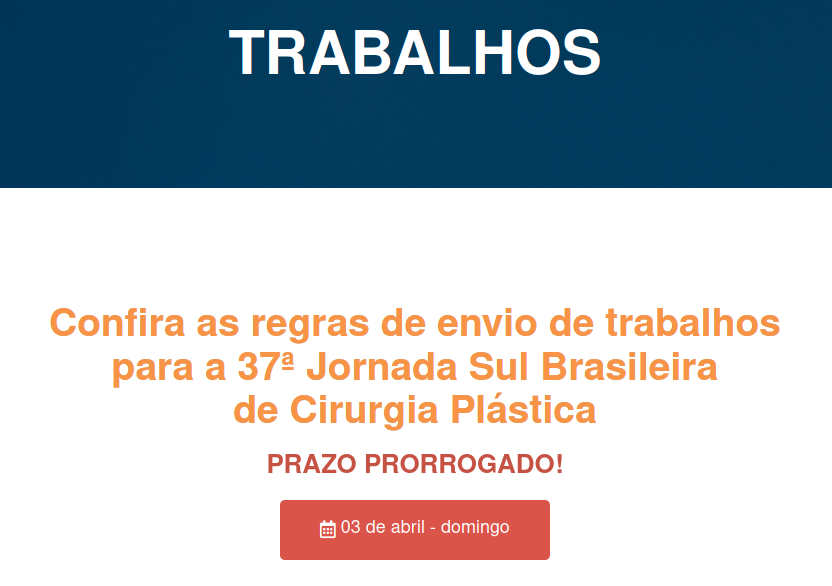 trabalhos 37jornada sulbras