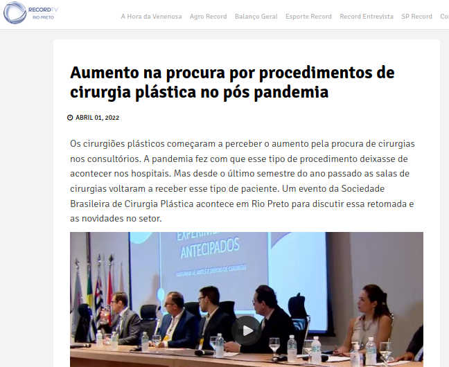 clipping TV Record JPi22