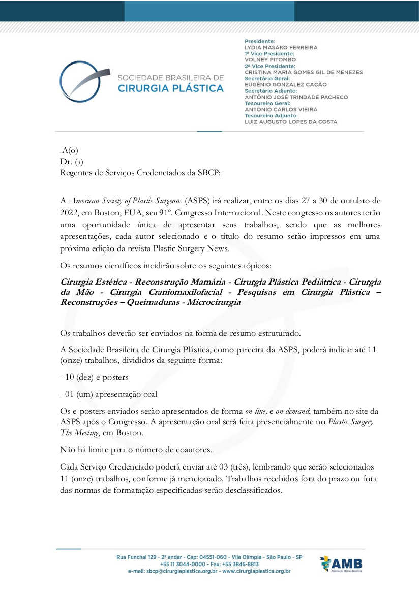 carta Concurso Trabalho Cientifico ASPS